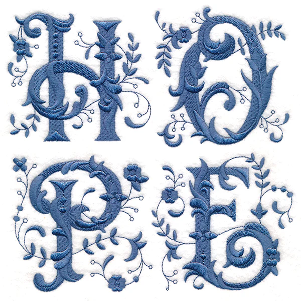 Victorian Hope with Flowers - Image 2