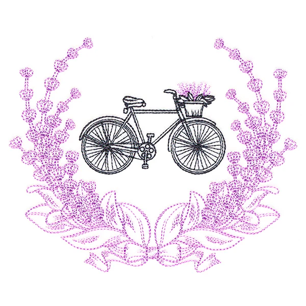 Victorian Laurels Bicycle (Vintage) - Image 3