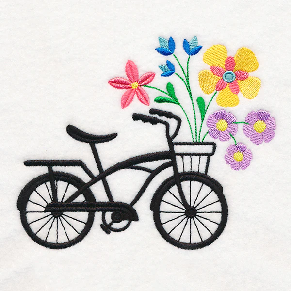 Vintage Bicycle in Bloom - Image 2