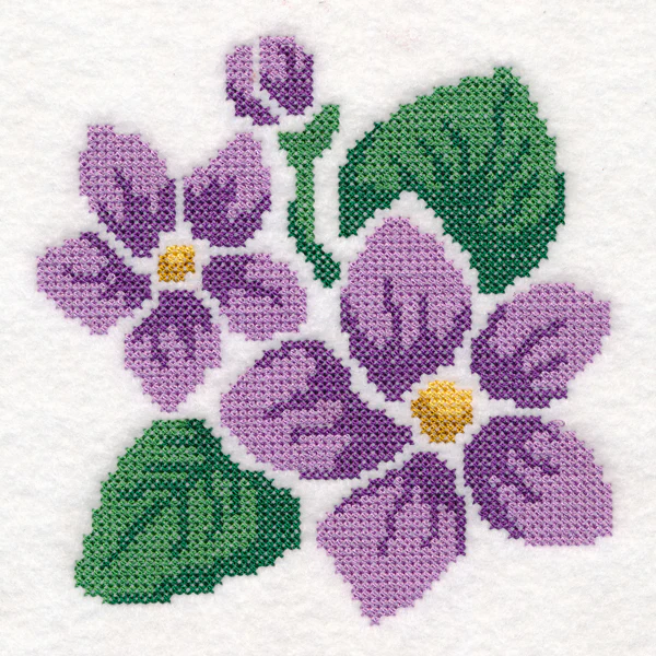 Violet (Cross Stitch) - Image 2