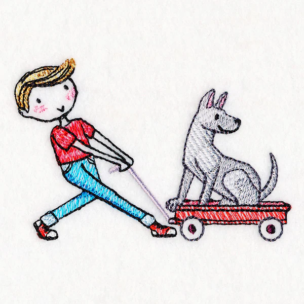 Waggin' Wagon Kiddo & Dog - Image 3
