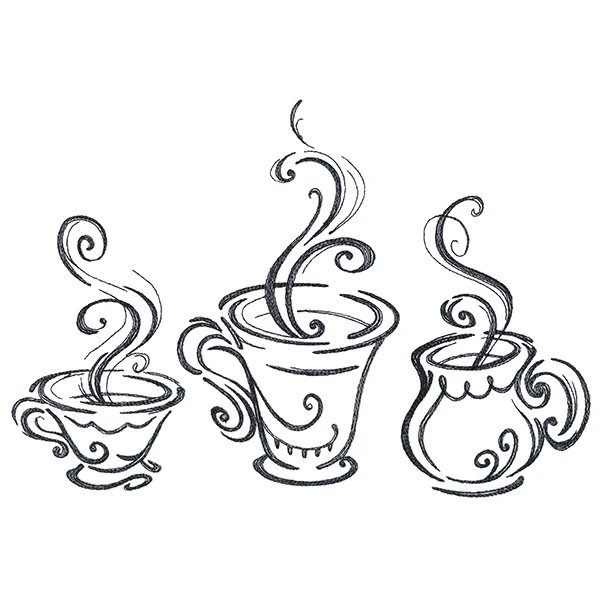 Warm and Cozy Java Border