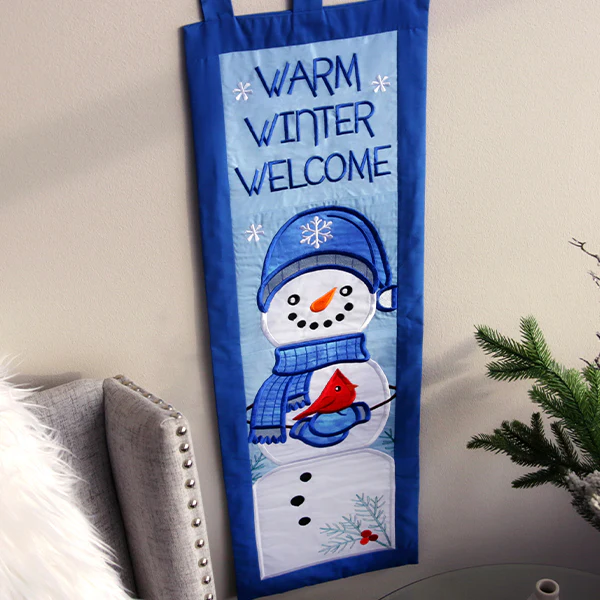 Warm Winter Welcome Snowman - Text - Image 9