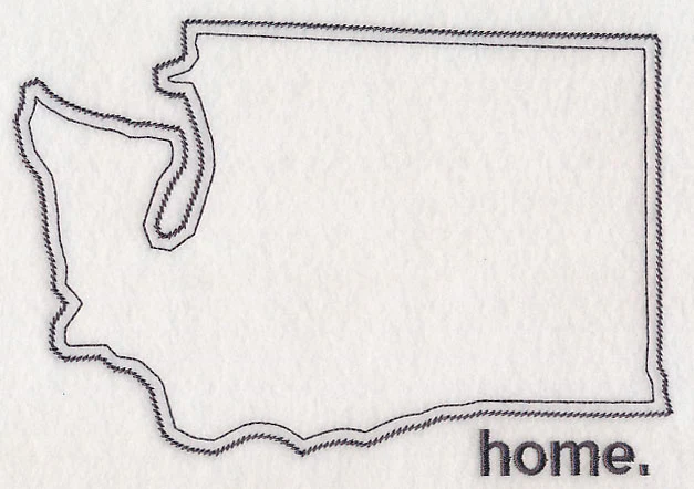 Washington Outline (Vintage)