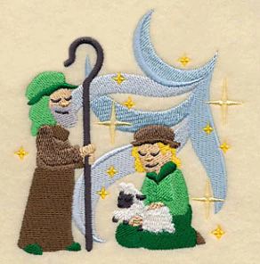 Watching Over Their Flock - Shepherds - Image 2
