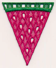 Watermelon Slice Bunting (Lace) - Image 3