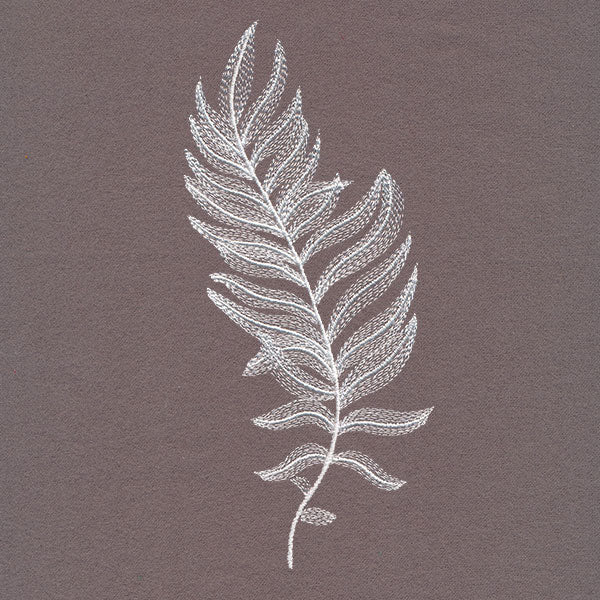 Wavy Whitework Feather Fern - Image 7