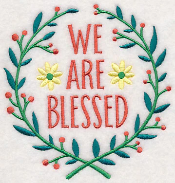 We Are Blessed Wreath - Image 4