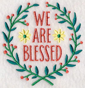 We Are Blessed Wreath - Image 5
