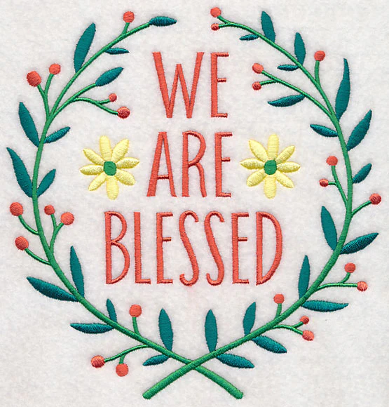 We Are Blessed Wreath - Image 6