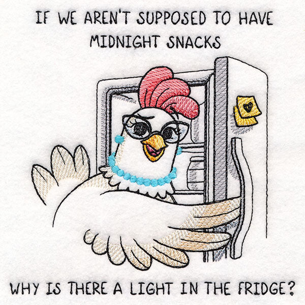 We Aren't Supposed To Have Midnight Snacks Chicken - Image 5