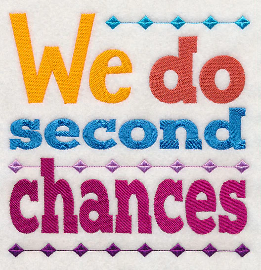 We Do Second Chances - Image 2