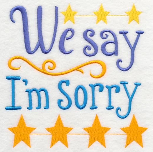 We Say I'm Sorry - Image 2