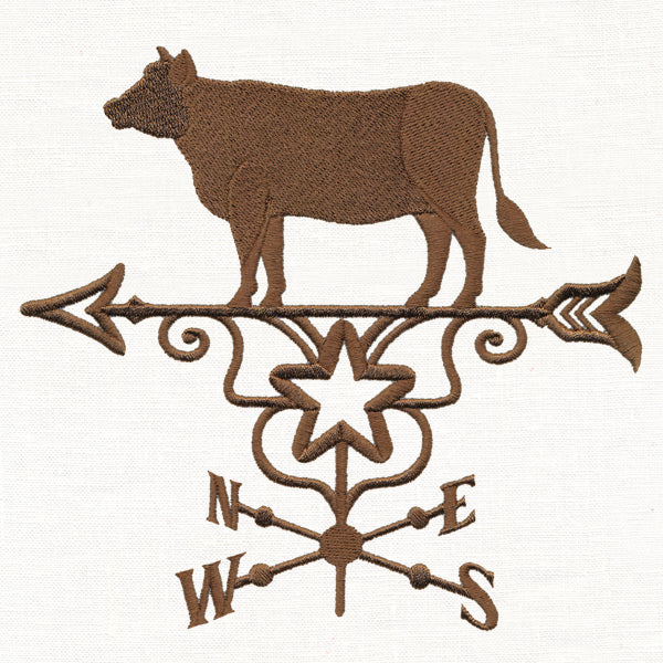 Weather Vane Silhouette - Cow - Image 2