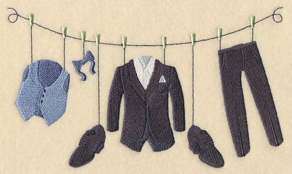 Wedding Clothesline - Groom - Image 2
