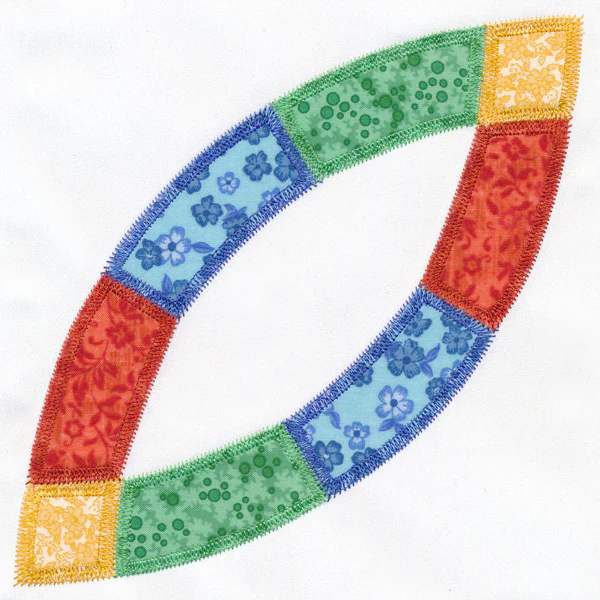 Wedding Ring Quilt Block (In-the-Hoop) - Image 6