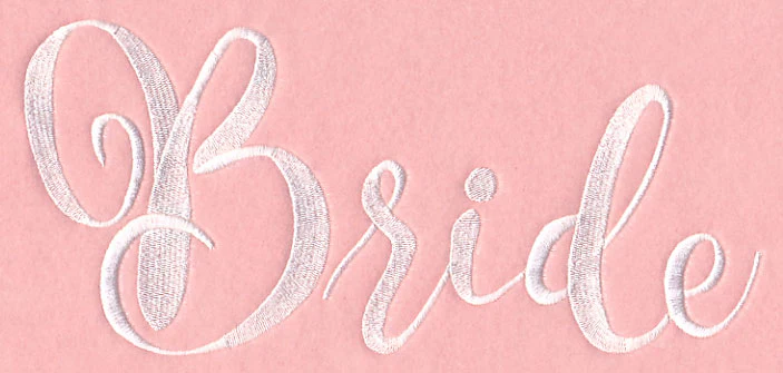 Wedding Typography - Bride - Image 2