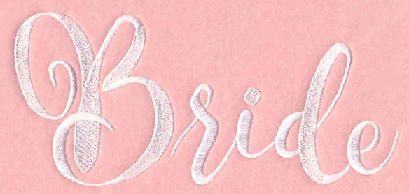 Wedding Typography - Bride - Image 3