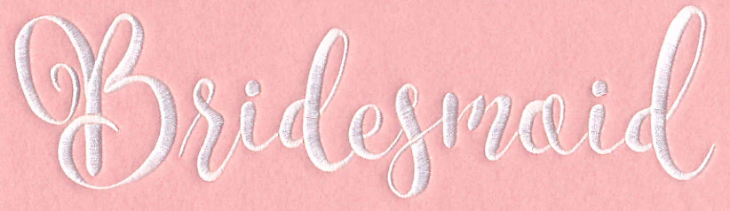 Wedding Typography - Bridesmaid - Image 5