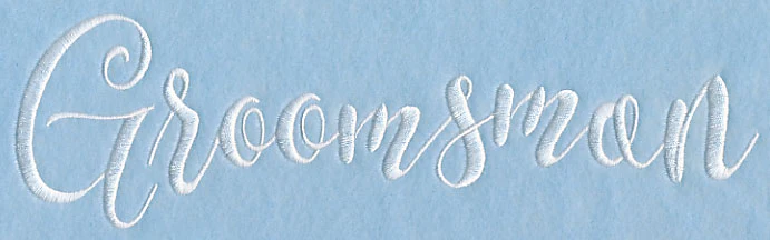 Wedding Typography - Groomsman - Image 2