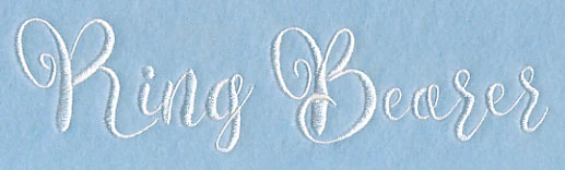 Wedding Typography - Ring Bearer - Image 4