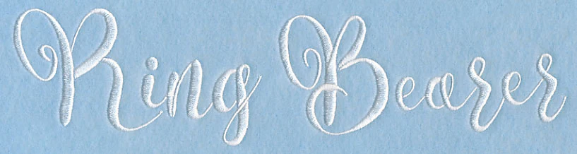 Wedding Typography - Ring Bearer - Image 5