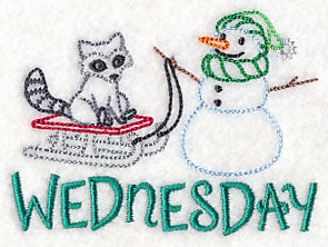 Wednesday Snowman (Vintage) - Image 2