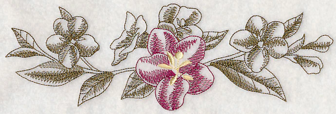 Weigela Border (Toile) - Image 2