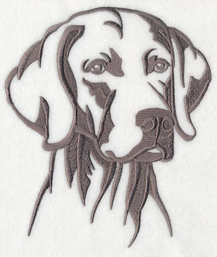Weimaraner Silhouette
