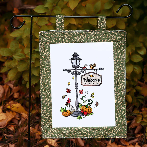 Welcome Autumn Lamppost - Image 6