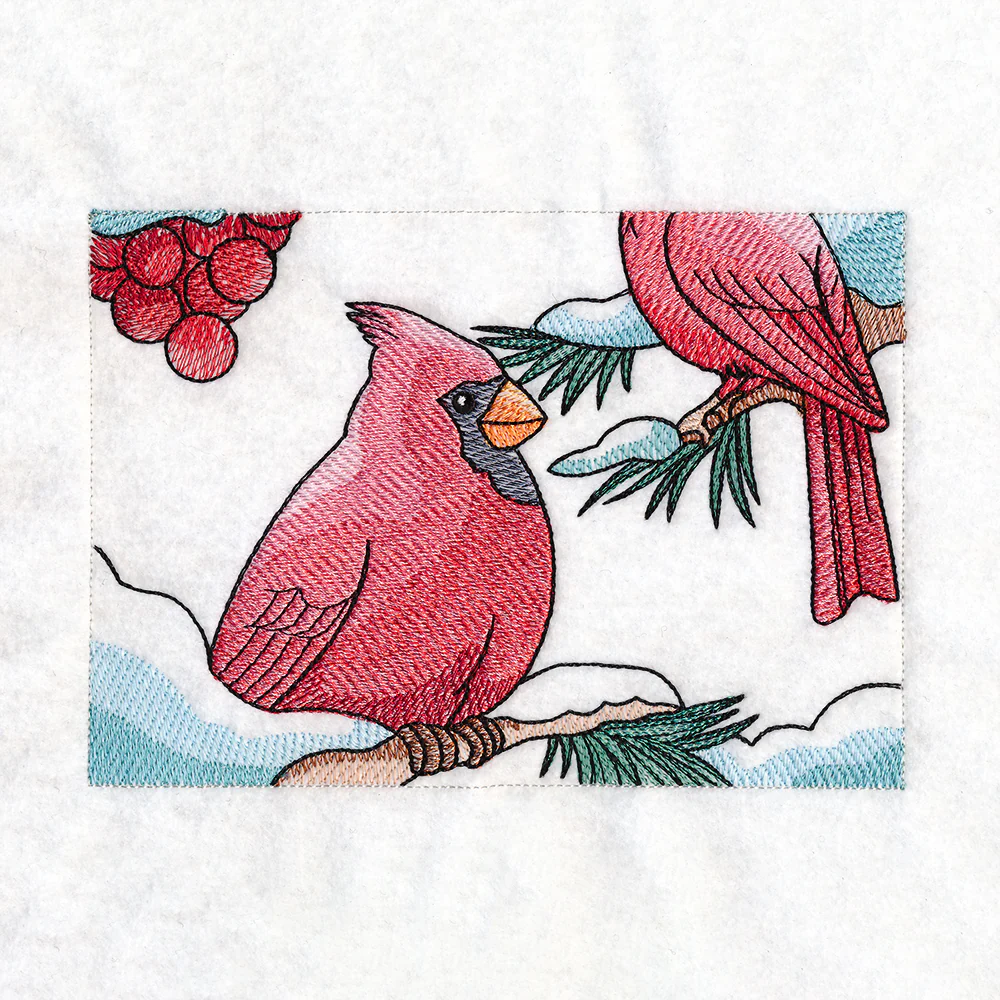Welcome Cardinal Garden Flag - Image 13