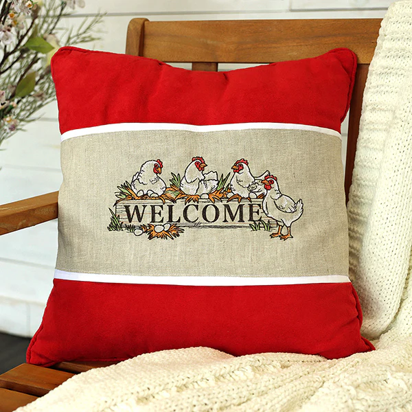 Welcome Chicken Sign - Image 2
