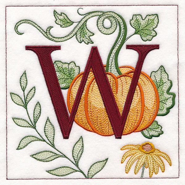 Welcome Fall Square - W