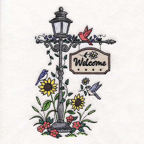 Welcome Summer Lamppost - Image 5