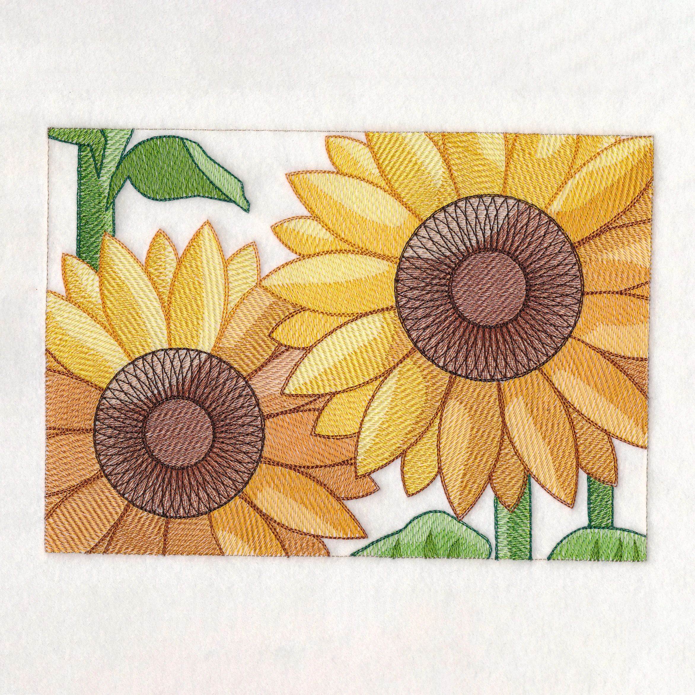 Welcome Sunflower Garden Flag - Image 4