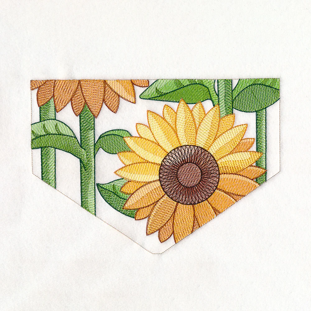 Welcome Sunflower Garden Flag - Image 5