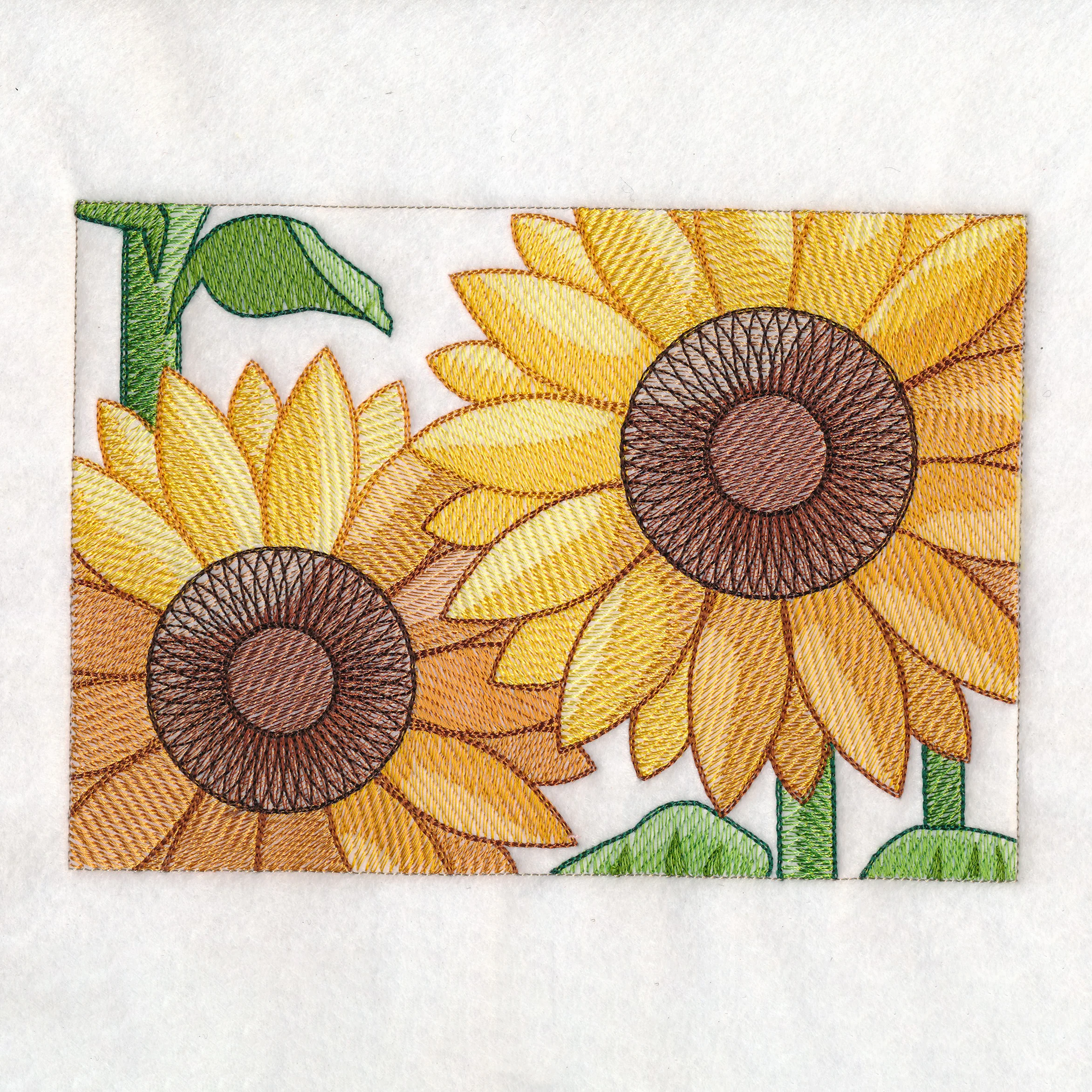 Welcome Sunflower Garden Flag - Image 8