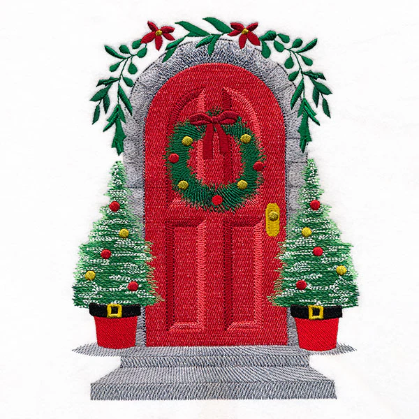 Welcome to Christmas Entryway Door - Image 4