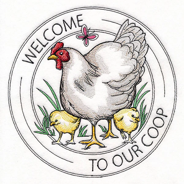 Welcome to Our Coop Stamp - Image 5