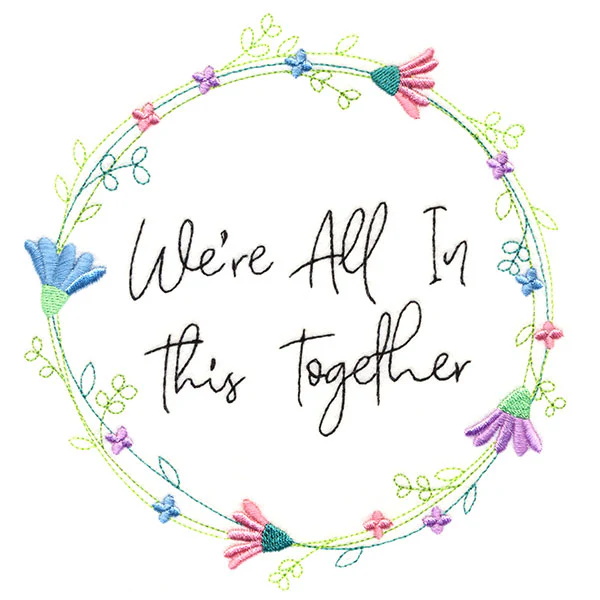 We're All In This Together Wreath - Image 2