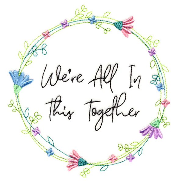 We're All In This Together Wreath - Image 4