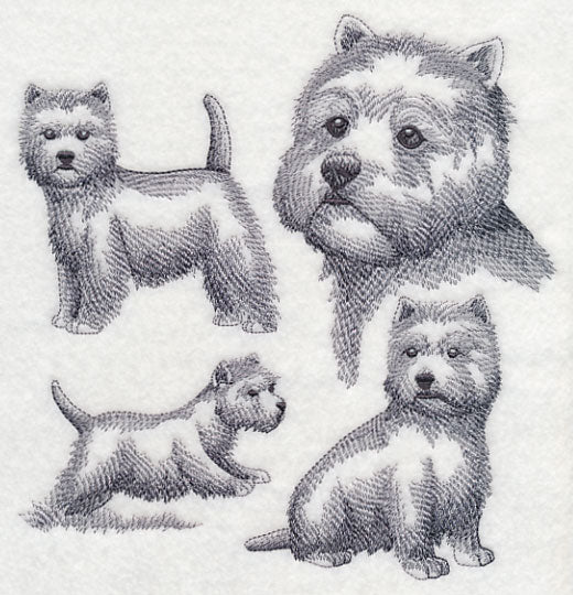 West Highland Terrier Sketch - Image 2