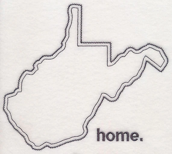 West Virginia Outline (Vintage)