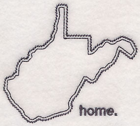 West Virginia Outline (Vintage) - Image 5
