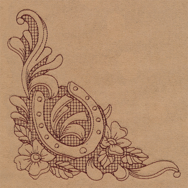 Western Blooms Corner (Trapunto) - Image 4