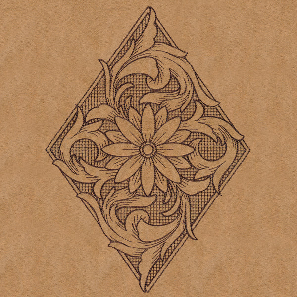 Western Diamond (Trapunto) - Image 5