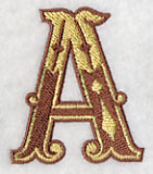 Western Letter A (5 inch) - Image 4