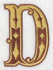 Western Letter D (5 inch) - Image 3