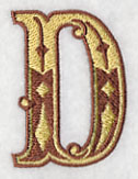 Western Letter D (5 inch) - Image 4