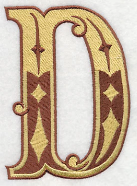 Western Letter D (5 inch) - Image 5